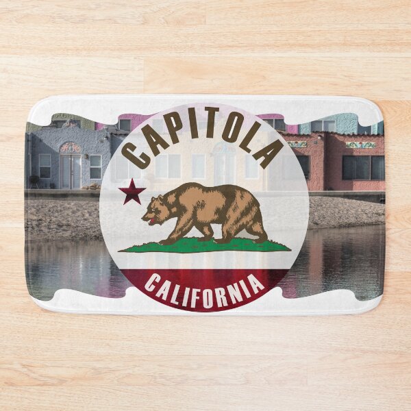 Item preview, Capitola Beach Californian Flag: Santa Cruz Coastal Living! designed and sold by EclecticCharm.