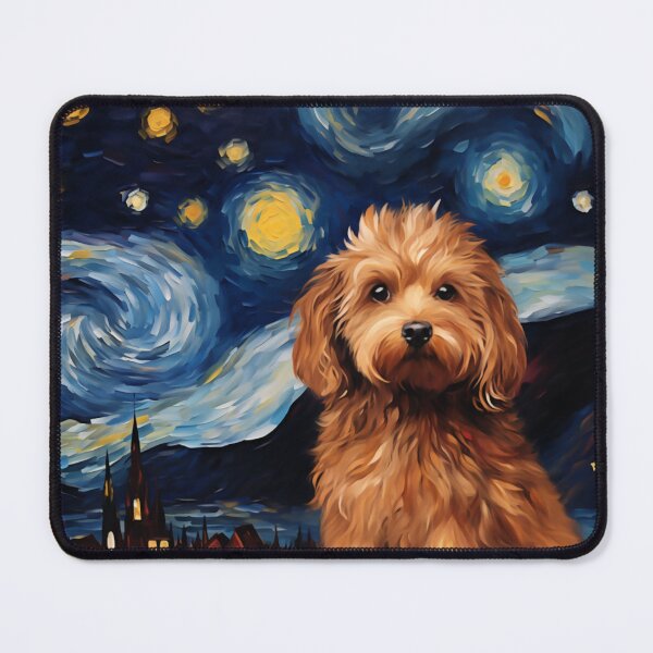 Item preview, A Cute Cavoodle Starry Night, Adorable Cavapoo Puppy designed and sold by Orianah.