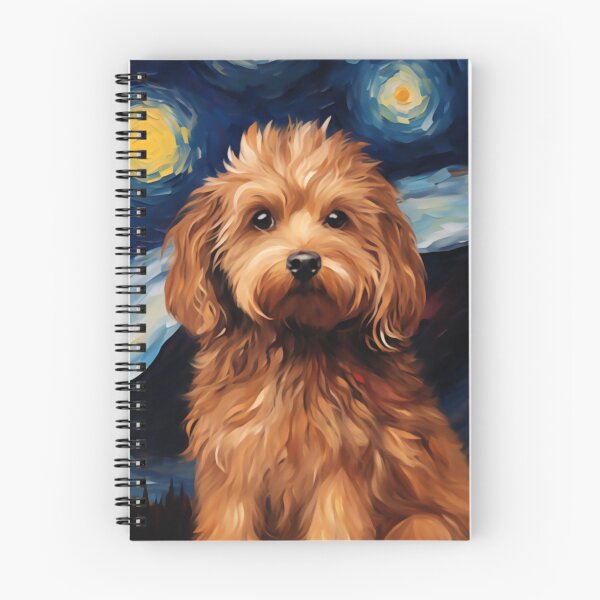 Artikelvorschau, Eine süße Cavoodle-Sternennacht, ein entzückender Cavapoo-Welpe entworfen und verkauft von Orianah.
