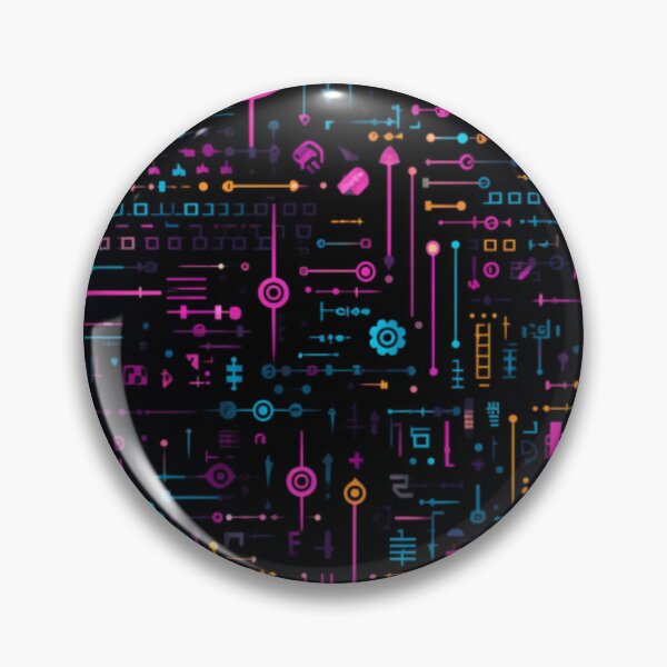Artikelvorschau, Elektrisierendes Neon-Schaltkreismuster: Erleuchtende Kunst für eine moderne Welt entworfen und verkauft von centaurydesigns.