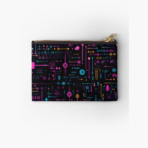 Item preview, Electrifying Neon Circuitry Pattern: Illuminating Artistry for a Modern World designed and sold by centaurydesigns.