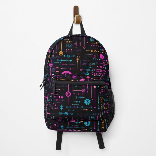 Item preview, Electrifying Neon Circuitry Pattern: Illuminating Artistry for a Modern World designed and sold by centaurydesigns.