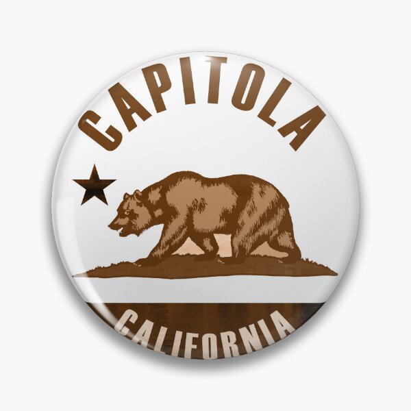 Item preview, Capitola Beach Californian Flag: Santa Cruz Coastal Living! designed and sold by EclecticCharm.