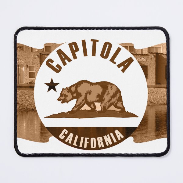 Item preview, Capitola Beach Californian Flag: Santa Cruz Coastal Living! designed and sold by EclecticCharm.