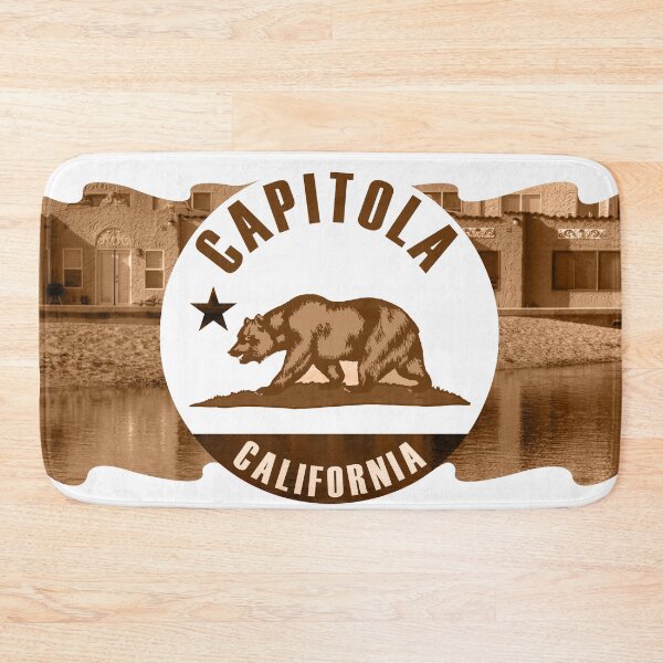 Item preview, Capitola Beach Californian Flag: Santa Cruz Coastal Living! designed and sold by EclecticCharm.