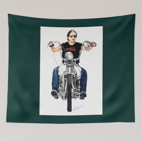 Item preview, Watercolor Knucklehead Painting Postcard designed and sold by CandidaDoucette.