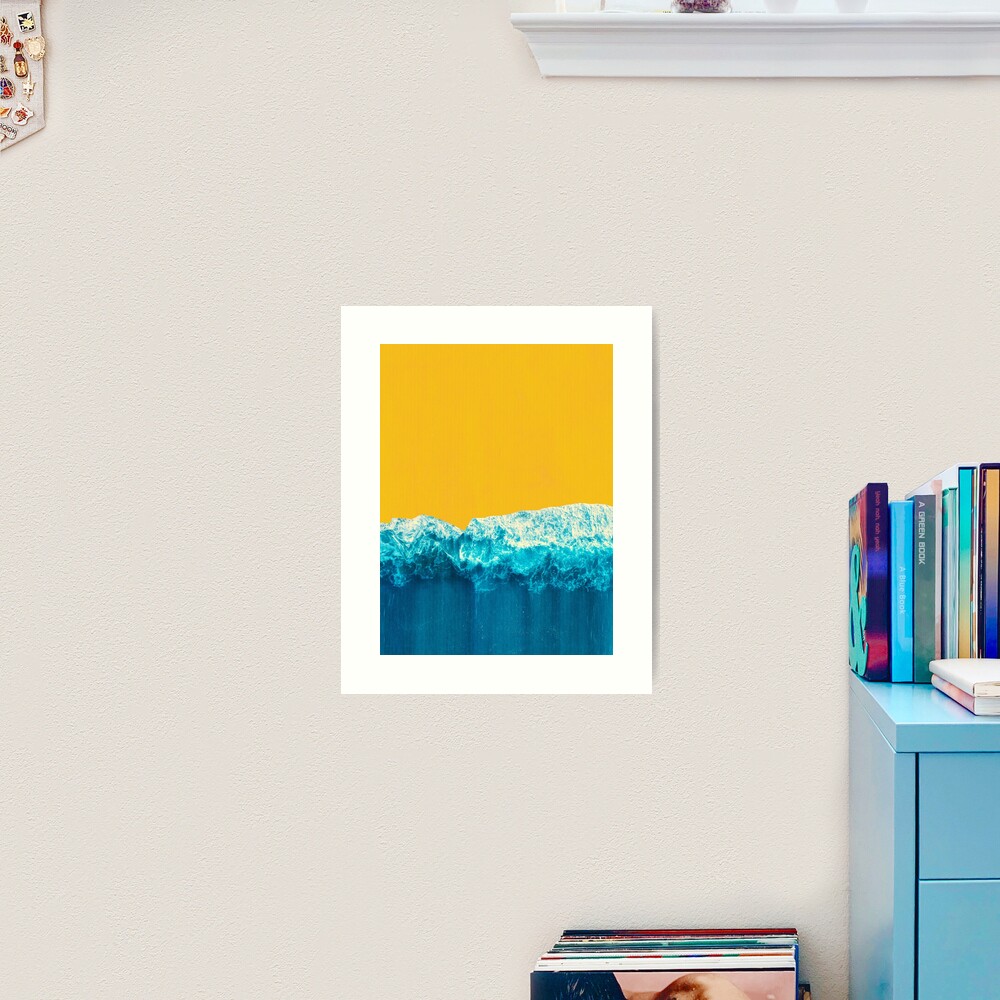 Yellow Tide Art Print