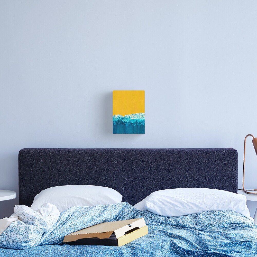Yellow Tide Canvas Print
