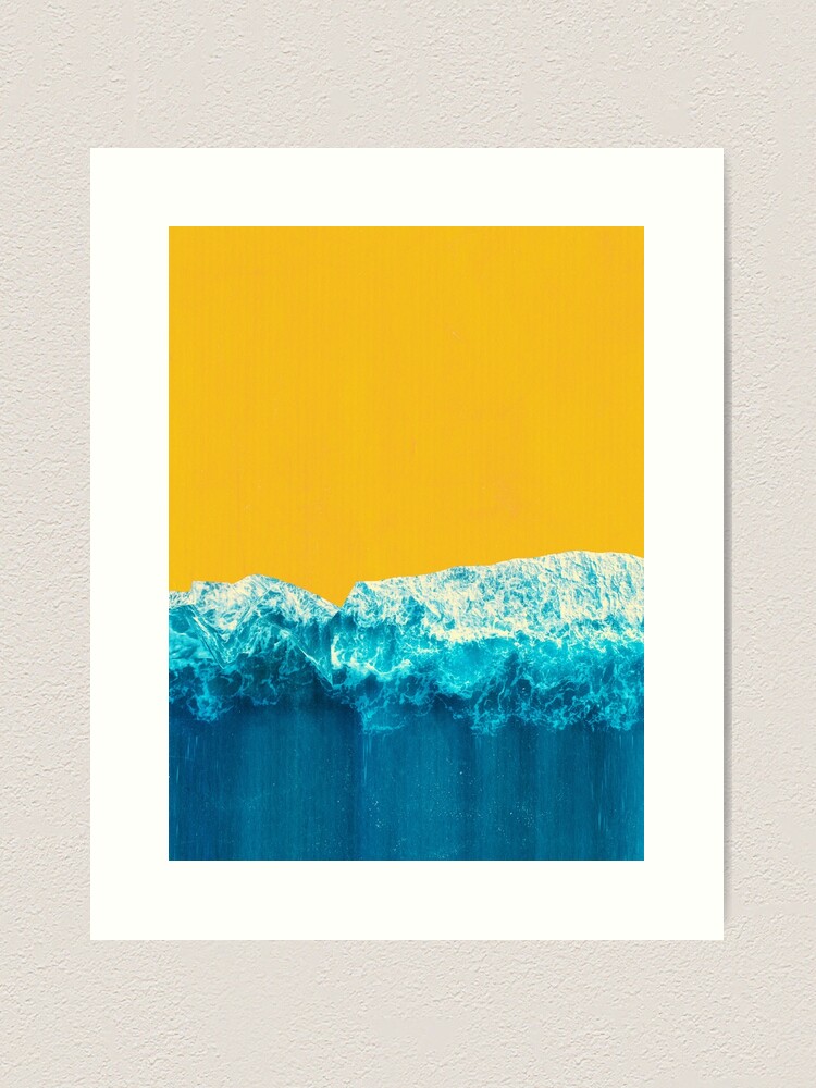 Alternate view of Yellow Tide Art Print