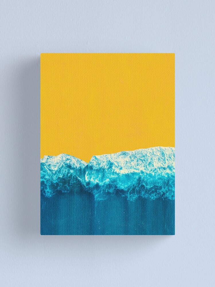 Alternate view of Yellow Tide Canvas Print