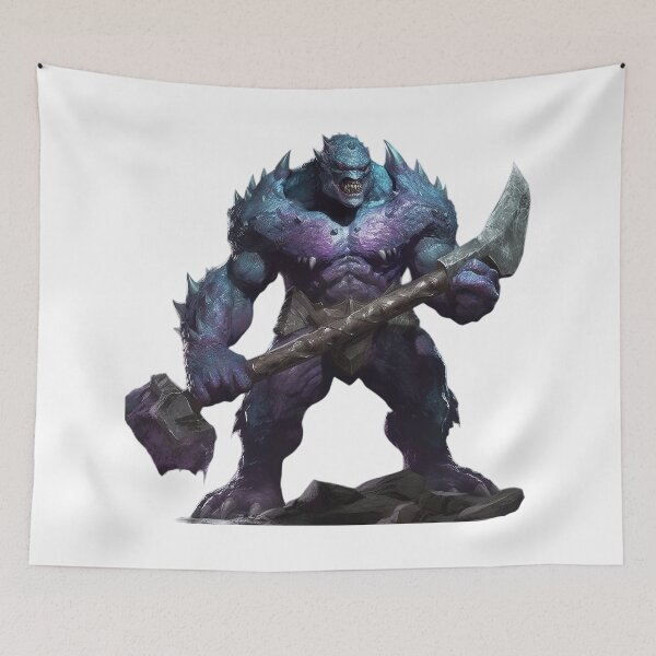 Item preview, Igneous Battle Axe Ogre Monstr designed and sold by PCGDrawing.