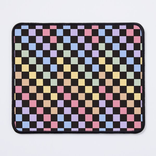 Item preview, Pastel Pop Checkered Black Design - Stylish and Playful Checkerboard Pattern designed and sold by Innovativa.