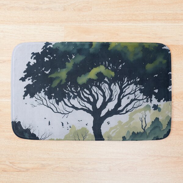 Item preview, Watercolor Tree Scene designed and sold by raviolli000.