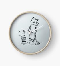 Calvin and Hobbes Clock