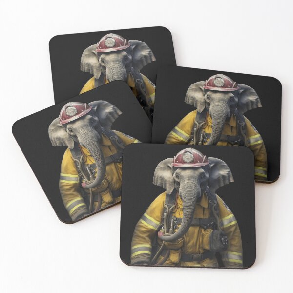 Item preview, Flame Stomper, The Firefighting Pachyderm designed and sold by BrushstrokesA.