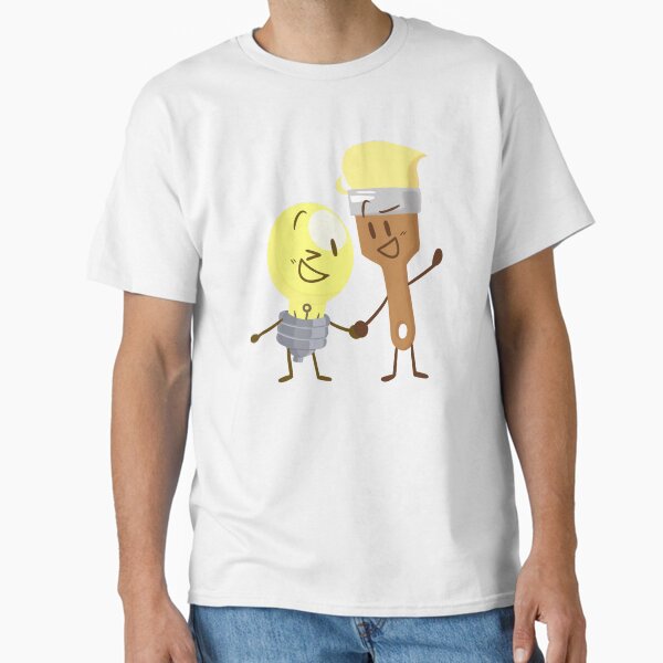 Item preview, Lightbulb x Paintbrush (Inanimate Insanity) designed and sold by PuppyRelp.