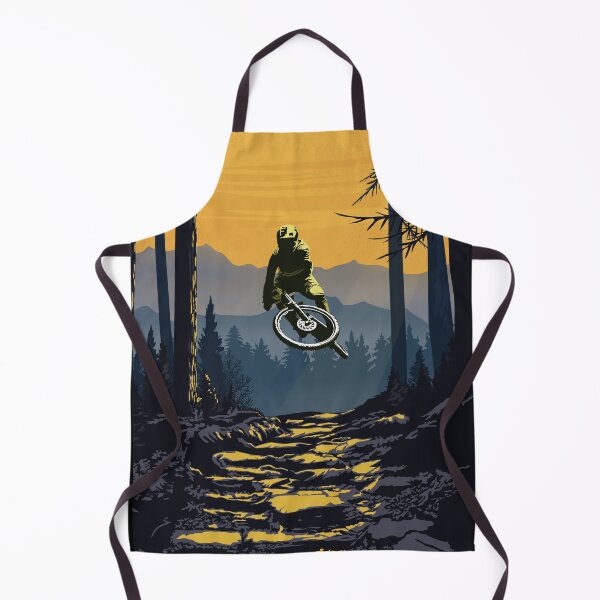 Item preview, Retro styled downhill mountain biking designed and sold by supriyo-art.