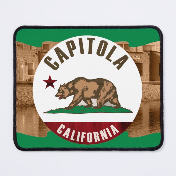 Item preview, Capitola Beach Californian Flag: Santa Cruz Coastal Living! designed and sold by EclecticCharm.