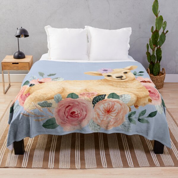 Item preview, Floral Lamb designed and sold by Ashley Gagnon.