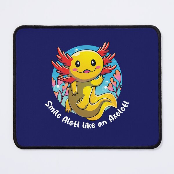 Item preview, Smile alotl like an Axolotl (on dark colors) designed and sold by messy-nessie.