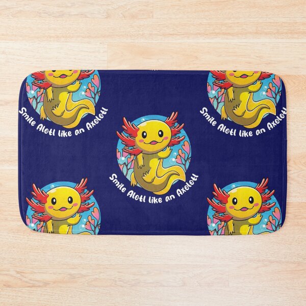 Item preview, Smile alotl like an Axolotl (on dark colors) designed and sold by messy-nessie.
