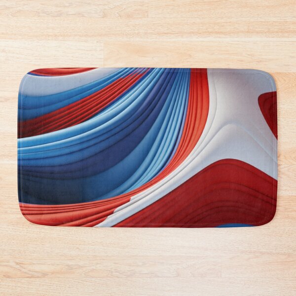 Item preview, : Patriotic Ribbons - Close-Up Image of Red, White, and Blue Ribbons, Festive Charm designed and sold by Dubage603.