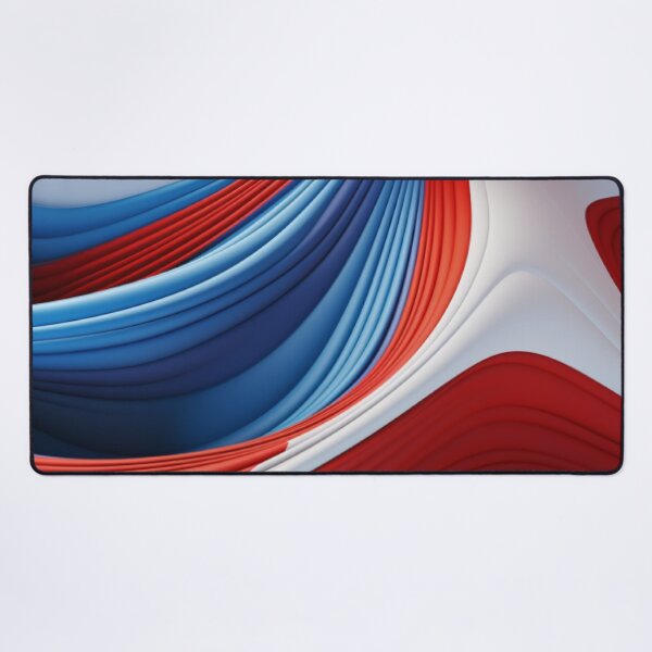 Item preview, : Patriotic Ribbons - Close-Up Image of Red, White, and Blue Ribbons, Festive Charm designed and sold by Dubage603.