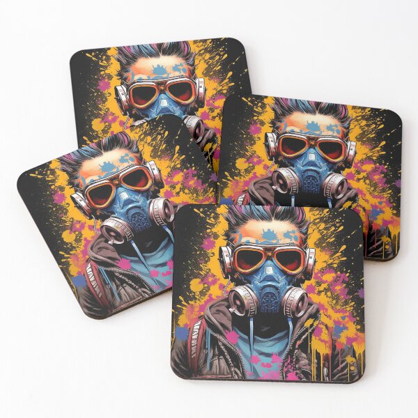 Item preview, Flowerpunk Portrait - Eclectic Style with Cyberpunk and Punk Rock Elements designed and sold by Piotrek0001.