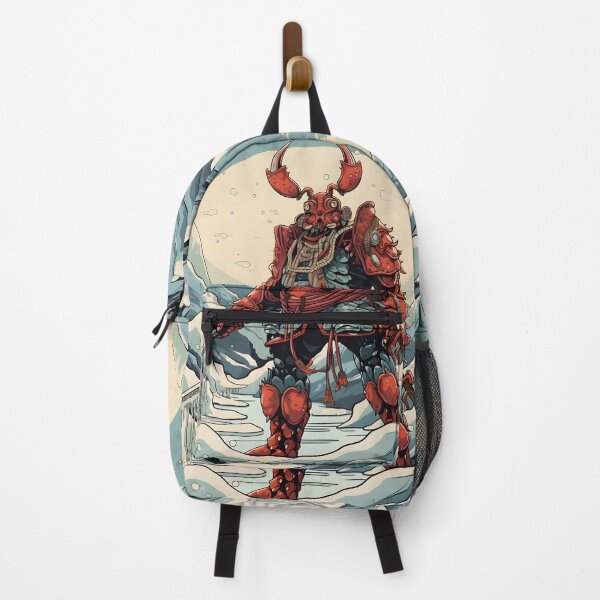 Item preview, Lobster Samurai in Winter Solitude designed and sold by Felix Tanner.