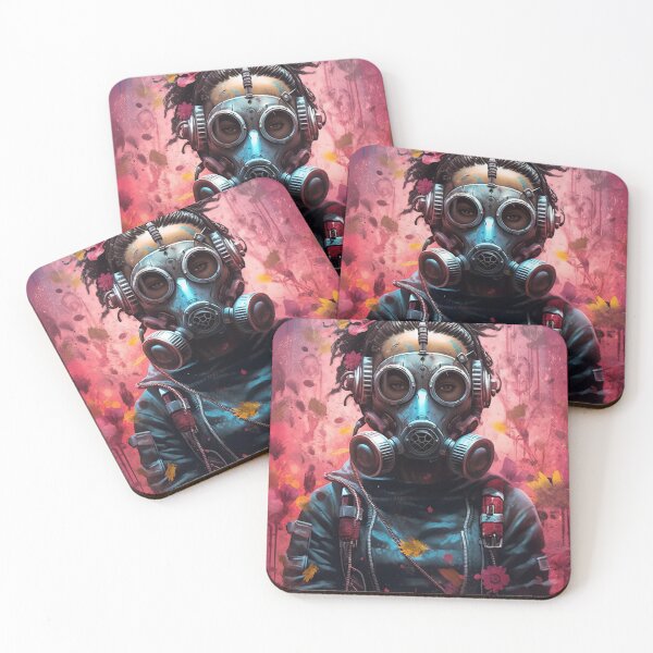 Item preview, Flowerpunk Portrait - Eclectic Style with Cyberpunk and Punk Rock Elements designed and sold by Piotrek0001.