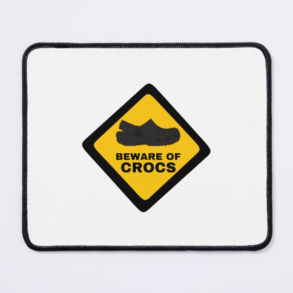 Item preview, BEWARE OF CROCS (1) designed and sold by TRGdesigns.