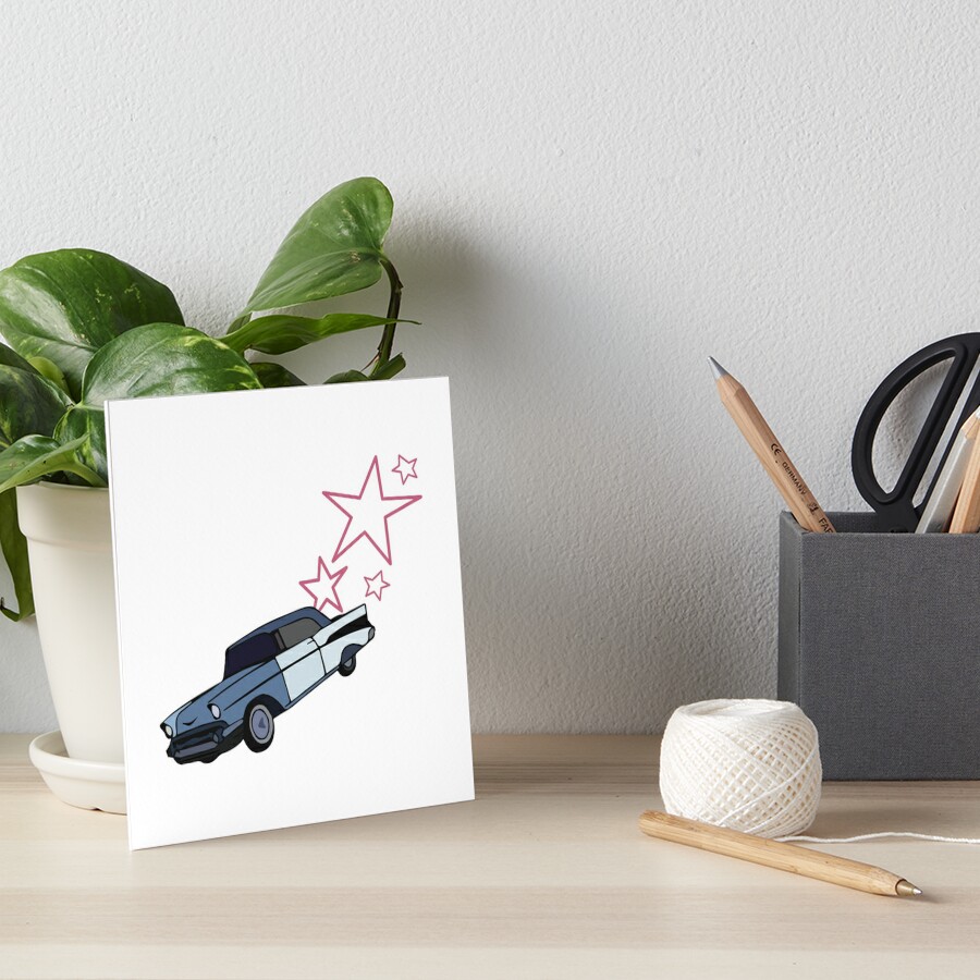 getaway car Art Board Print for Sale by eilosu