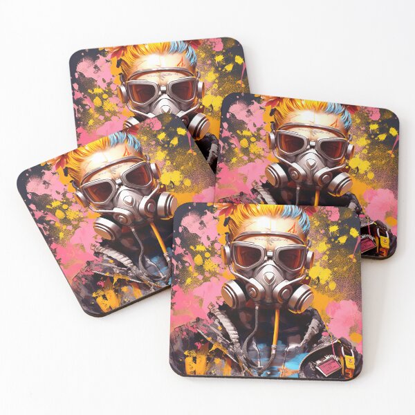 Item preview, Flowerpunk Portrait - Eclectic Style with Cyberpunk and Punk Rock Elements designed and sold by Piotrek0001.