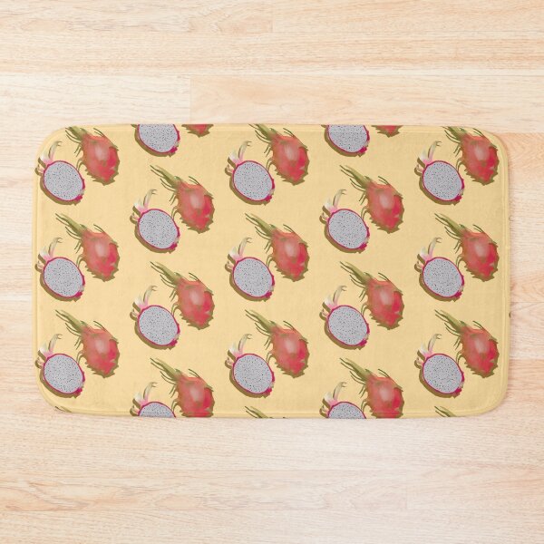 Item preview, PITAYA Illustration with a pink dragon fruit on light yellow designed and sold by Posteria.
