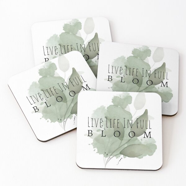 Item preview, Live Life In Full Bloom designed and sold by SwejdDesign.