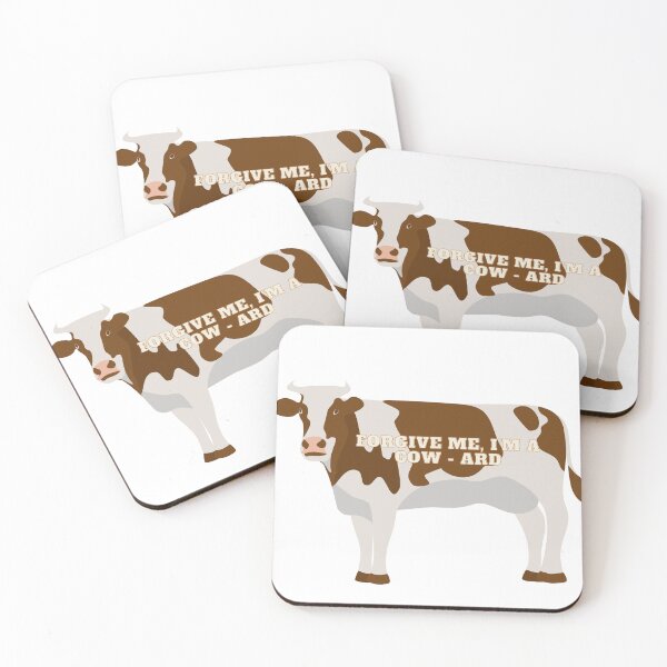 Item preview, Forgive Me, I'm a Cow-Ard designed and sold by OldSoulInspired.