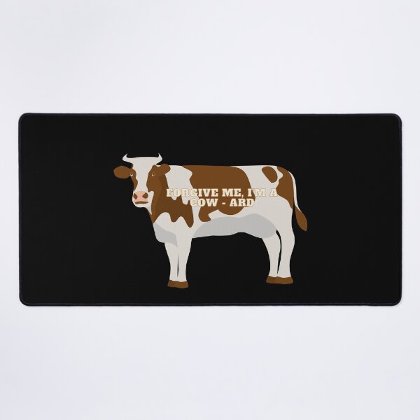 Item preview, Forgive Me, I'm a Cow-Ard designed and sold by OldSoulInspired.