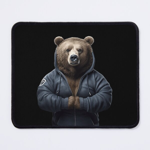 Item preview, Bruiser Bear, The Grizzly Coach designed and sold by BrushstrokesA.