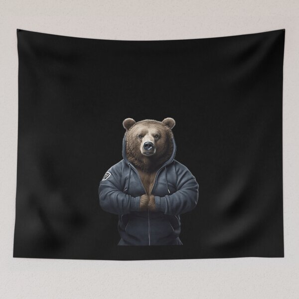 Item preview, Bruiser Bear, The Grizzly Coach designed and sold by BrushstrokesA.