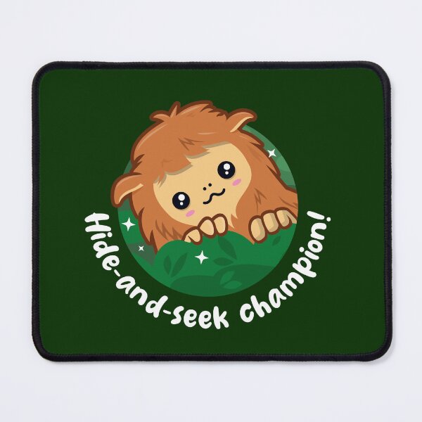 Item preview, Hide-and-seek champion yeti kid (on dark colors) designed and sold by messy-nessie.