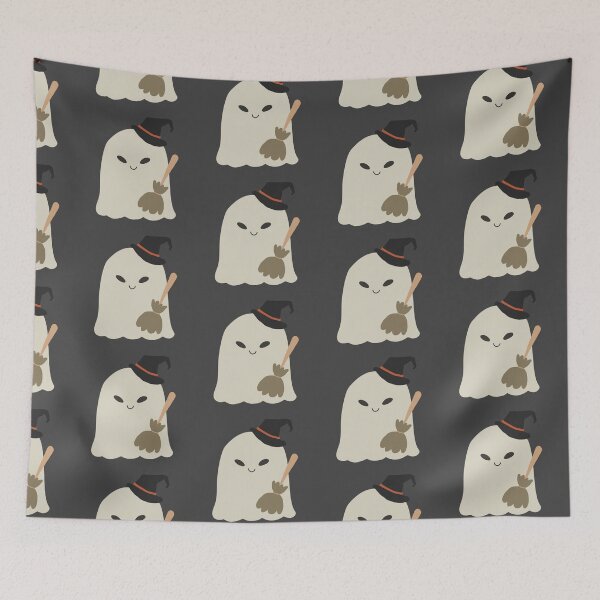 Item preview, spooky witch - cute kawaii funny halloween groovy designed and sold by TNwandesignart.