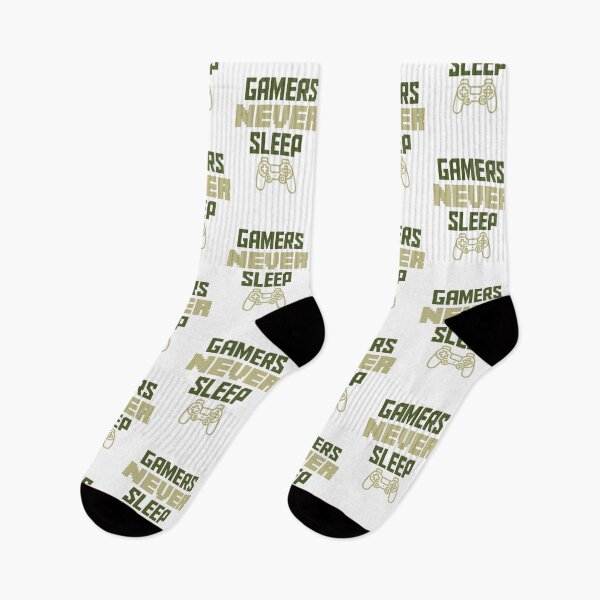 Item preview, Gamers never sleep designed and sold by Capi-Mau.