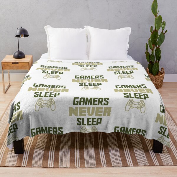 Item preview, Gamers never sleep designed and sold by Capi-Mau.