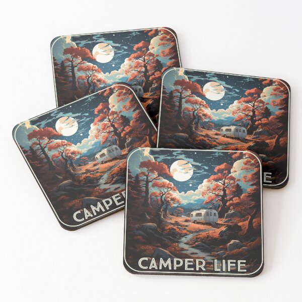 Item preview, Camper Life Orange designed and sold by bfwilson.