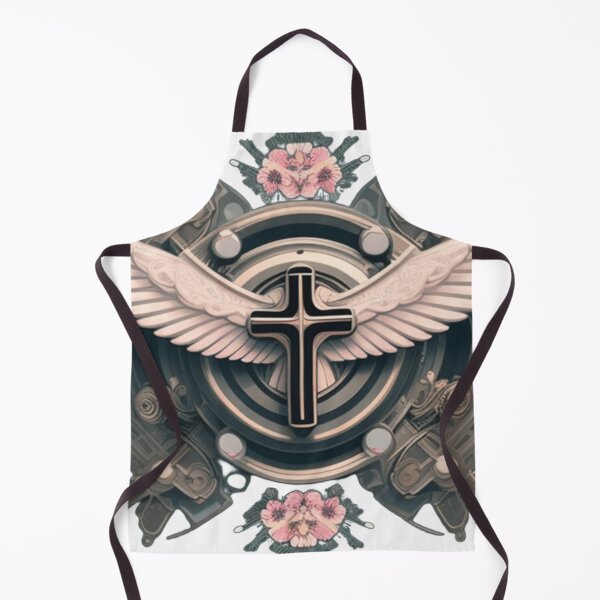 Item preview, Winged cross design designed and sold by Roxburylane.