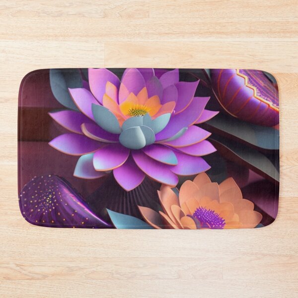Item preview, Purple Flower Design  designed and sold by digitallyyour.