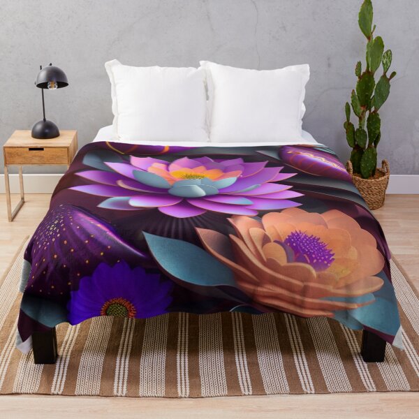 Item preview, Purple Flower Design  designed and sold by digitallyyour.