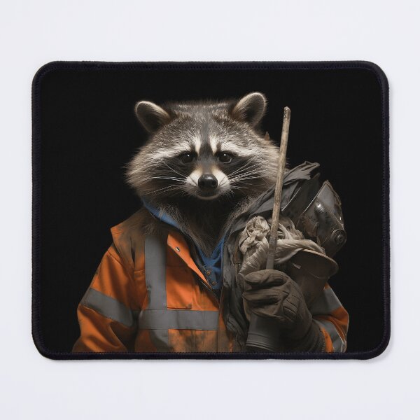 Item preview, Dumpster Bandito, The Trash Collecting Raccoon designed and sold by BrushstrokesA.