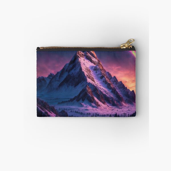 Item preview, An Awe-Inspiring Mountain Scene with a Prominent Ridge Line that Stretches Across the Horizon, Connecting a Series of Majestic Peaks in a Stunning Display of Nature's Power, Ai Generated Art designed and sold by AiGens.