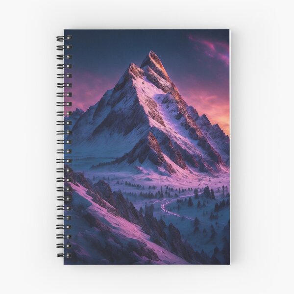 Item preview, An Awe-Inspiring Mountain Scene with a Prominent Ridge Line that Stretches Across the Horizon, Connecting a Series of Majestic Peaks in a Stunning Display of Nature's Power, Ai Generated Art designed and sold by AiGens.